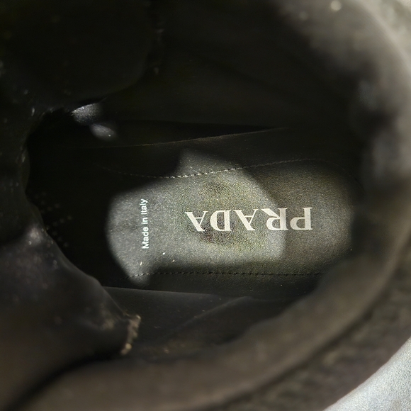 Authentic Prada Cloud ThunderBust High Top Sneakers - Picture 4 of 9